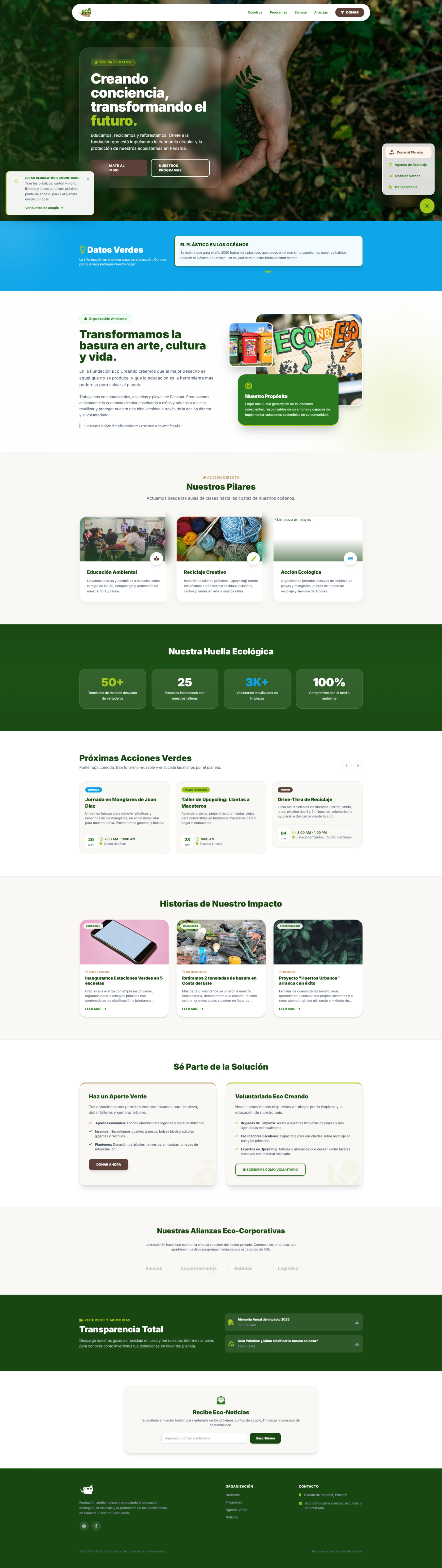 Propuesta para Fundación Eco Creando