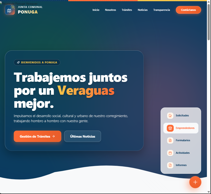 Propuesta para Junta Comunal de Ponuga-Veraguas