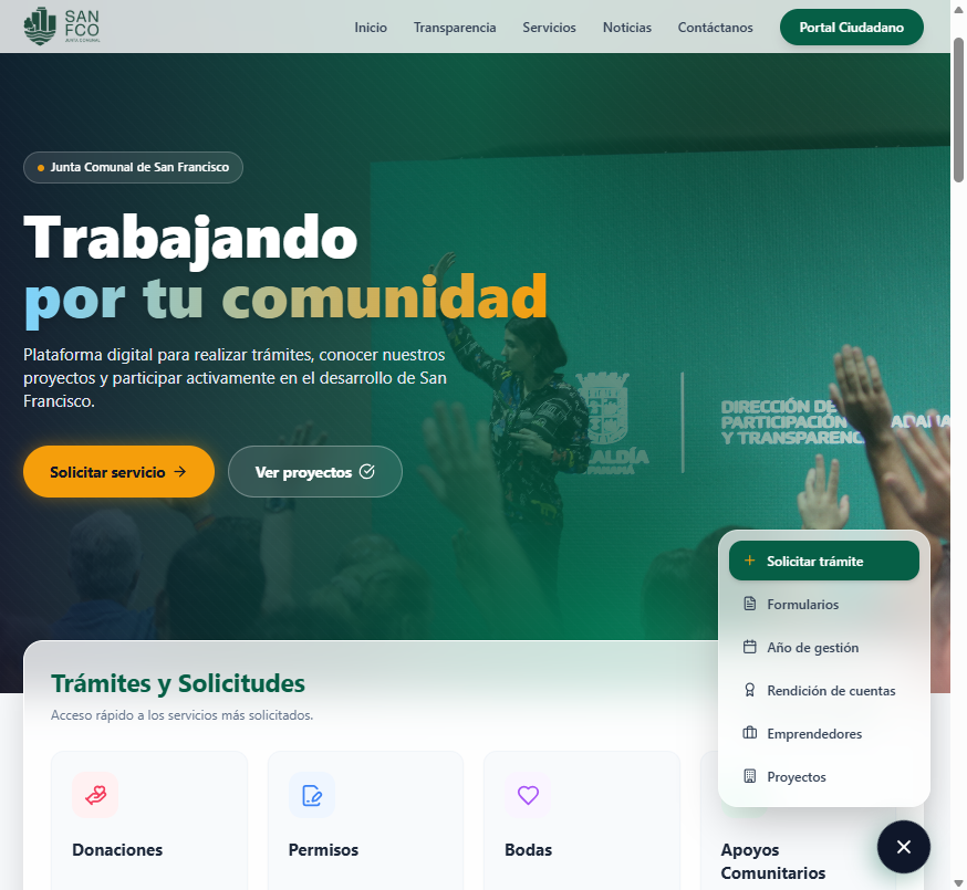 Propuesta para Junta Comunal de San Francisco